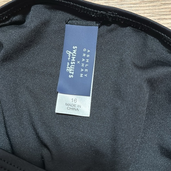 Swimsuits for all Ashley graham black low waisted side tie swim bottoms - Picture 5 of 6